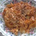 ☆EriPyoN☆'s cooksnap of when they made お焦げが旨味！焼肉店のキムチチャーハン.