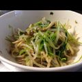 岩手のまま's cooksnap of when they made もやし・三つ葉・しめじ☆中華ゴマ和え♪.
