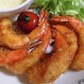 ayanyo's cooksnap of when they made エビフライ.