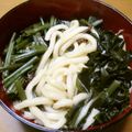 Andy♪'s cooksnap of when they made 簡単かけうどん～(⌒‐⌒).
