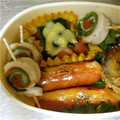 未来への扉's cooksnap of when they made お弁当に☆ちくわと梅で旨い！くるくる巻き.
