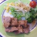 bluelifely's cooksnap of when they made ポークソテー☆生姜醤油がけ.