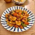 Ricy's cooksnap of when they made 鶏とカボチャれんこんの甘辛炒め煮.