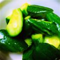 ぱずー36's cooksnap of when they made 簡単☆キュウリのわさび漬け♪.