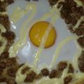 やぁここ's cooksnap of when they made 目玉焼き納豆トースト☆.