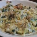 Hanarila's cooksnap of when they made チーズIN白菜小松菜ほたてのミルク煮.