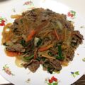 mym1119's cooksnap of when they made チャプチェ.