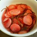 marisco's cooksnap of when they made ラディッシュでお漬物２種＋１.