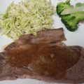 knkmym's cooksnap of when they made おいしすぎる～牛薄切りロースのステーキ♪.