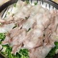 kushirch's cooksnap of when they made 豚肉＆豆苗＆野菜たっぷりレンジ蒸し.