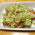 こちみら's cooksnap of when they made 鶏もも肉のネギ塩のせ.