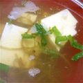 ♪＊ゆいこ＊♪'s cooksnap of when they made 手抜き簡単めかぶスープ♪.