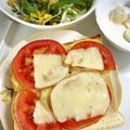 へい♡ゆー♡'s cooksnap of when they made 簡単❢トマトチーズトースト(o^^o)♪.