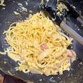 べりこーげん's cooksnap of when they made 簡単♪牛乳と全卵☆★濃厚カルボナーラ★☆.
