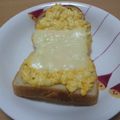 こぶ氏's cooksnap of when they made 大好き☆たまごサラダとろりトースト.