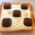 みゃあねこ's cooksnap of when they made 簡単♪チーズチョコトースト.
