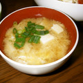 マダムG's cooksnap of when they made 簡単ホッと☆豆腐とエノキの卵とじお味噌汁.