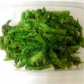 美保子0220's cooksnap of when they made 菜の花のからし醤油和え♪.