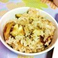 馬堀海岸's cooksnap of when they made おこげも食べたーい！！わがまま栗ごはん.