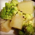 yukkie82's cooksnap of when they made ロマネスコと新じゃがのサラダ.