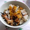 ひトみ's cooksnap of when they made ひじきの煮物で混ぜごはん.