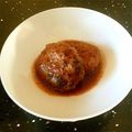 merim's cooksnap of when they made ふわっとジューシー♪えのきハンバーグ.