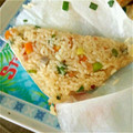 えんもん's cooksnap of when they made 焼き豚入りおこわ◇中華ちまき風.