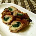 ★☆プルメリア☆★'s cooksnap of when they made ニラとえのきの豚バラ巻き★簡単ソース★.