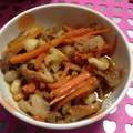 Khnt's cooksnap of when they made 簡単！　人参&ちくわのきんぴら.