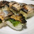 りょーじゃ's cooksnap of when they made お手軽♪塩さばで鯖寿司.