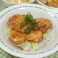 ととろ＆めい's cooksnap of when they made 簡単♪鶏むね肉で、照り焼き〜☆.