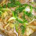 makoro002's cooksnap of when they made 照り照りこく旨！韓国風牛丼.