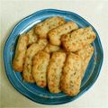 ピーナッツ子♪'s cooksnap of when they made 強力粉で☆チーズクッキー.