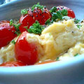 oBsession's cooksnap of when they made 手軽にイタリアン♪トマトとチーズの卵とじ.