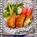ひぴまる's cooksnap of when they made じゃが芋入り☆コーンクリームコロッケ.