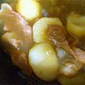 なっちょK's cooksnap of when they made 肉じゃが？豚バラとじゃがいものあんかけ煮.