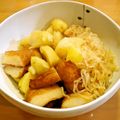 マッハママ's cooksnap of when they made さつまあげとじゃがいもの和風煮.