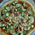 まほはな's cooksnap of when they made ホームメイドpizza★全図解付.