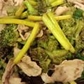 satmay's cooksnap of when they made ＊にんにくの芽と豚肉の炒めもの＊.