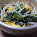 さとりん623's cooksnap of when they made もやしとわかめと卵の中華風炒め物.