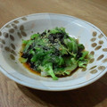 Yakkocco's cooksnap of when they made レタスのおひたし海苔の佃煮風.