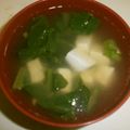 白いぐれーぷ's cooksnap of when they made 春だから、菜の花と豆腐のスープ♪.