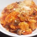 てまりねこ's cooksnap of when they made 『簡単!!チキンのトマト煮込み』.