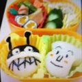 なるままま's cooksnap of when they made アンパンマンとバイキンマン　＊キャラ弁＊.