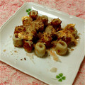 ちゃぁめん's cooksnap of when they made 焼きちくわdeたこ焼き風.