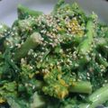 わかゆずmama's cooksnap of when they made 菜の花の胡麻和え.
