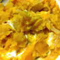 ☆milch☆'s cooksnap of when they made かぼちゃとクリームチーズの黄色いサラダ.