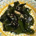 蜂蜜きなこ's cooksnap of when they made 意外に絶品！生ワカメのお醤油炒め。.