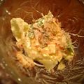 umizarusuki's cooksnap of when they made 春キャベツとちくわのワサマヨ.