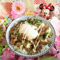 みなみんくっきんぐ's cooksnap of when they made ☆手抜き１人ごはん☆豚マヨ丼.